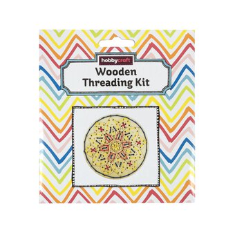 Mandala Wooden Threading Kit